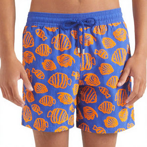 Pantalones Cortos Deportivos de Gimnasio para Hombre, de Tela Oxford, con Cordón Ajustable, Cintura Media, Transpirables, de Malla, para Verano, Servicio OEM, 180 gramos - Product Image 4