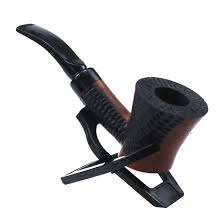 Pipe à fumer portable de haute qualité, design classique, accessoire en bois avec finition laquée - Product Image 4