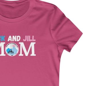 เสื้อยืดผู้หญิง Jack and Jill ขายส่ง พิมพ์โลโก้ตามสั่ง แขนสั้น เนื้อผ้านุ่ม ระบายอากาศดี คอกลม สไตล์ลำลอง แฟชั่นทันสมัย - Product Image 6