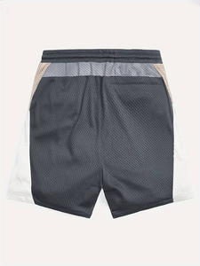 Shorts de basketball pour homme 100% polyester, maille unie, séchage rapide, écologiques, respirants, personnalisables, sportifs, été, course à pied - Product Image 6
