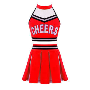 Costumes de danse personnalisés pour femmes, uniformes de cheerleading, tenues de fête scolaire, vêtements d'entraînement pour équipes de danse féminines, mini-jupes, uniformes de cheerleading pour filles - Product Image 5
