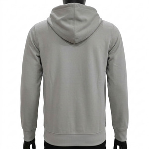 Sudadera con Capucha Azul Marino para Hombre, Sudadera Informal Lisa con Bolsillo Canguro, Sudadera con Logotipo Personalizado, Sudadera de Mezcla de Algodón, Estilo Urbano - Product Image 4