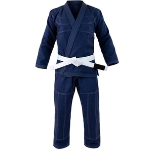 Women's Black Mixed Martial Arts Gi 100% Cotton Durable 400g Front Logo <b>Athletic</b> Regular Fit Adult Uniform - Product Image 1
