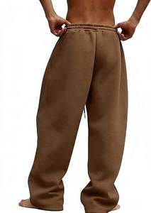Pantalon de jogging fuselé en molleton épais de coton pour homme 2026 – Décontracté, respirant, séchage rapide – Idéal pour l'hiver – Vente en gros - Product Image 3