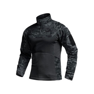 เสื้อเพนท์บอลพร้อมแผงตาข่ายและคอซิปสำหรับเกมยิงปืนกลางแจ้ง - Product Image 1