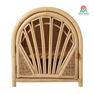 Armoire en rotin NHAT MINH pour enfants, design tropical, rangement écologique pour bébés et enfants - Product Image 2