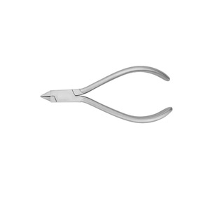 Pince coupante pour fils orthodontiques dentaires, à pointe droite, en acier inoxydable, instruments dentaires, haute dureté, coupe-fils rigide - Product Image 3