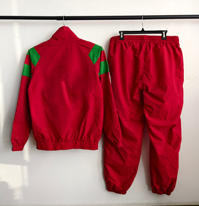 <b>Men</b> Windbreak Track Suit Street Fashion Style Multi-Color Block <b>Jacket</b> Pants Set Custom Nylon Streetwear Windbreaker Tracksuits - Product Image 4
