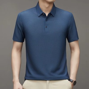 Camisetas Personalizadas ODM de Alta Calidad en Poliéster/Algodón Transpirable de Manga Corta para Hombre, Camisetas Casuales con Logotipo Personalizado - Product Image 5
