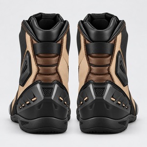 Botas de Motocicleta Impermeables y Transpirables con Bloques de Color, Botas de Montar de Caña Alta con Puntera Reforzada, Unisex - Product Image 2