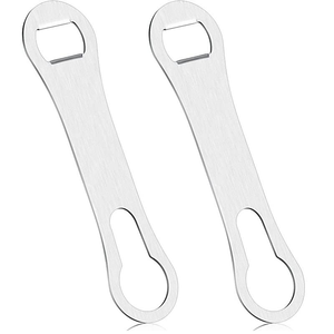 Ensembles d'ouvre-bouteilles personnalisés en métal moulé avec logo sur mesure pour canettes de bière et de soda, pour mariages, fêtes et bars design - Product Image 3