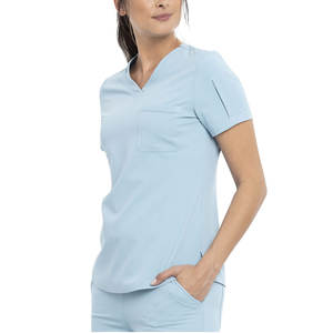 Uniformes Médicos, Uniformes de Salón de Belleza, Ecológicos, de Spandex/Poliéster, con Logotipo y Color Personalizados, Uniforme de Médico y Enfermero para Hombre - Product Image 3