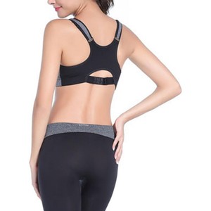 Sujetador deportivo sexy con cremallera frontal 2026 para mujer, profesional, a prueba de golpes y transpirable, sin aros, para correr, yoga, Pakistán - Product Image 4