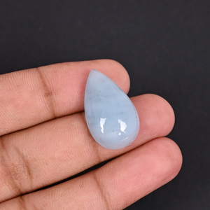 อะความารีนธรรมชาติ 20.0 กะรัต 25x15 มม. รูปทรงลูกแพร์ พลอยเม็ดเดี่ยว - Product Image 2