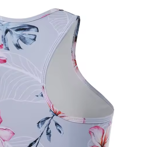 Sujetador Deportivo con Diseño Moderno y Estampado por Sublimación para Mujer, en Tela 100% Poliéster, Espalda Cruzada, Ropa de Yoga, Diseño Personalizado - Product Image 4