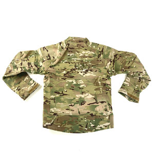 Chaqueta de Camuflaje para Hombre, Cuello Alto, Cierre de Cremallera, Transpirable, Informal, para Otoño, Corte Regular, Material de Poliéster - Product Image 3