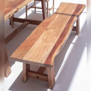 ม้านั่งไม้แวนดานา ฟอลคอน นิมบัส ดาร์ก อะคาเซีย สำหรับการนั่งที่ทันสมัยทั้งภายในและภายนอกอาคาร - Product Image 1