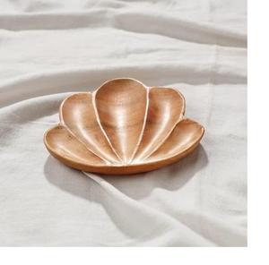Ensemble de plats de service rectangulaires en bois poli, design moderne, faits à la main, écologiques, pour les fêtes - Product Image 5