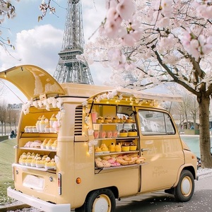 Used Catering Food Truck Available For Sale Fully Equipped Taco Mobile Kitchen <b>Pizza</b> Coffee Cart Ice Cream BBQ Truck In Stock - Product Image 6