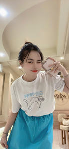 ชุดเซ็ต 2 ชิ้น ผู้หญิง ลายการ์ตูนน่ารัก ผ้าโพลีเอสเตอร์ แขนสั้น แต่งลูกไม้ สไตล์ลำลอง ใส่ได้ทุกวัน รับผลิตแบบ OEM ODM คุณภาพพรีเมียม - Product Image 6