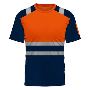 Hi Vis Reflective Class 2 Waterproof LED <b>Flash</b> Breathable Comfort Polyester Anti-static <b>T</b>-<b>Shirt</b> Men Safety Workwear Lightweight - Product Image 2