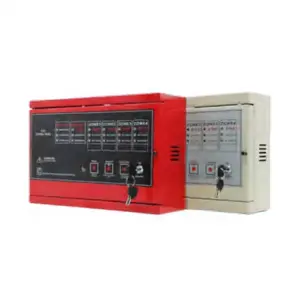 Alarm api & detektor panas asap sistem bel Oem 32 zona Panel kontrol konvensional