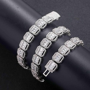 Cadena Cubana de Plata de Ley 925 con Diamantes Moissanite de Diseño Exclusivo, Collar de Lujo Estilo Hip Hop para Ocasiones Especiales - Product Image 6