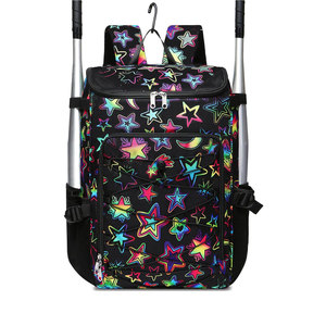 Sac à dos de baseball respirant avec fermeture éclair antivol, panneaux, kit sportif en toile, personnalisable, unisexe, doublure à séchage rapide, sublimation pour équipe, 50-70L - Product Image 5