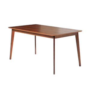 Midcentury Modern Wood Dining Table Rectangle Shape Stable Design Home Furniture for Indoor Dining Use - Product Image 3