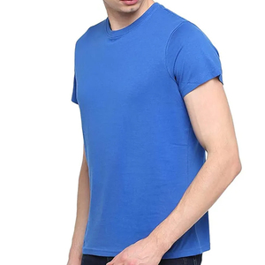 เสื้อยืดผู้ชายคอโอ แขนสั้น ผ้าฝ้าย 100% ปี 2025 ทุกขนาด  แบบเรียบ  รับสกรีนลาย  ใส่สบาย แห้งเร็ว ระบายอากาศดี - Product Image 2