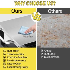 Outdoor Movable <b>Kitchen</b> Island Rolling Bar Cart with Storage for BBQ Patio Dining & Food Prep Grill Cart for Outdoor <b>Kitchen</b> - Product Image 2