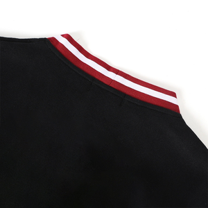 Custom Alabama A&M Black Fleece <b>Cardigan</b> Greek Letter Logo Apparel Men's <b>Shawl</b> <b>Collar</b> V-Neck Embroidery Wholesale Bulk Orders - Product Image 5