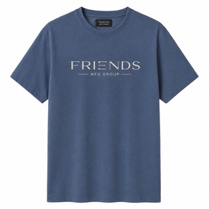 Premium Quality 100% Cotton <b>Tshirts</b> for Men T Shirts Custom DTG Printing Oversized Blank Solid Color T-Shirt - Product Image 1
