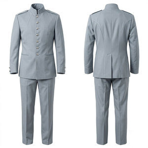 Uniforme de Fuzileur Classique en Tissu Polaire Respirant, Écologique et Durable, avec Détails Décoratifs pour Cérémonies - Product Image 1