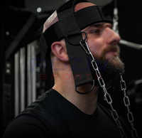 Roziv Sports – Équipement de musculation pour adultes : Sangle de tête et de menton réglable et personnalisable en néoprène rembourré de haute qualité
