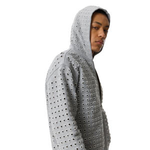 Sudadera con Cremallera para Hombre, Diseño Personalizado, Estilo Moderno, Transpirable, 100% Algodón, Ropa Urbana, Gran Venta - Product Image 3