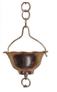 Cadena de lluvia de metal Decoración de jardín única Cadena de lluvia para exteriores e interiores para cascada Diseño personalizado con el precio más barato - Product Image 2