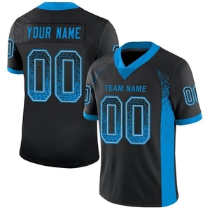 Vente en gros directe OMMIZ INDUSTRY Maillot de football personnalisé noir cardinal-blanc Drift Fashion - Product Image 4