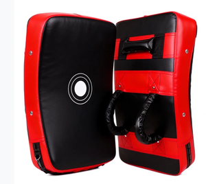 Custom Boxing PU Leather MMA Punching Focus Pads Durable PU Leather Thai Kick Pad Kit for MMA Karate Boxing Training Focus pad - Product Image 4