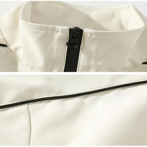 Conjunto Deportivo Personalizado Otoño-Invierno 2026, Chándal de Moda para Hombre con Chaqueta con Cremallera y Franjas Laterales - Product Image 5