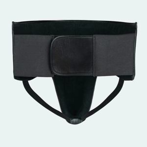 Protège-entrejambe de boxe professionnel en cuir véritable, prix de gros RTS, personnalisable, AI-GG-005 - Product Image 2