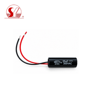 Condensador de arranque duradero para motor de persiana enrollable, negro, 25uf 300v - Product Image 1