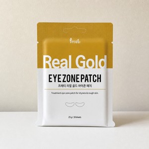 แผ่นมาส์กใต้ตา Prreti Real Gold Eye Zone Patch 30 แผ่น มาส์กใต้ตาเกาหลี ไฮโดรเจล บำรุงผิวรอบดวงตา ขายส่ง ผลิตภัณฑ์ดูแลผิว - Product Image 6