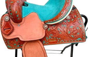 Professional Customizable Brown English Riding Horse Dressage Saddle All Designs Accepted Equestrian Accessories Trail Saddles - Product Image 2