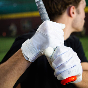 Gants de frappe de baseball Fawn International en cuir véritable, paume rembourrée, design antidérapant, fermeture auto-agrippante, taille XXL pour - Product Image 3