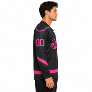 Maillot de hockey sur glace d'hiver doux et durable, conçu pour les joueurs actifs et les équipes, moderne, léger, 100 % polyester, respirant, séchage rapide - Product Image 4