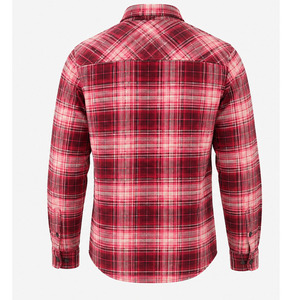 New Customized Cotton Fabric Windproof Breathable <b>Winter</b> Plus Size Adult <b>Men</b> Flannel <b>Shirts</b> At Reasonable Price <b>For</b> Sale - Product Image 2