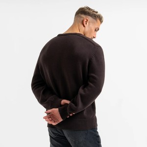 Sweat-shirt unisexe personnalisé à col rond pour l'hiver avec broderie et logo imprimé, en polaire polyester/coton de haute qualité, coupe-vent - Product Image 3