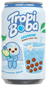 Tropi Boba 330ml, Bebida de Té con Leche y Burbujas, con Perlas de Tapioca, Sabor a Azúcar Moreno, Matcha, Taro y Jazmín, Marca Privada OEM - Product Image 3