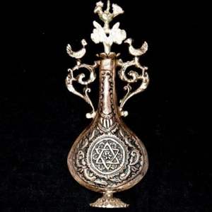 Surma Dani en laiton de marque Royal Brass, support traditionnel pour Kohl, bouteille de Surma Dani en laiton - Product Image 6